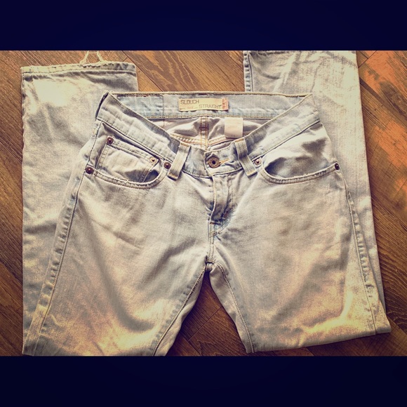 Levi’s 504 Slouch Jeans Destroyed- Vintage - Picture 3 of 6